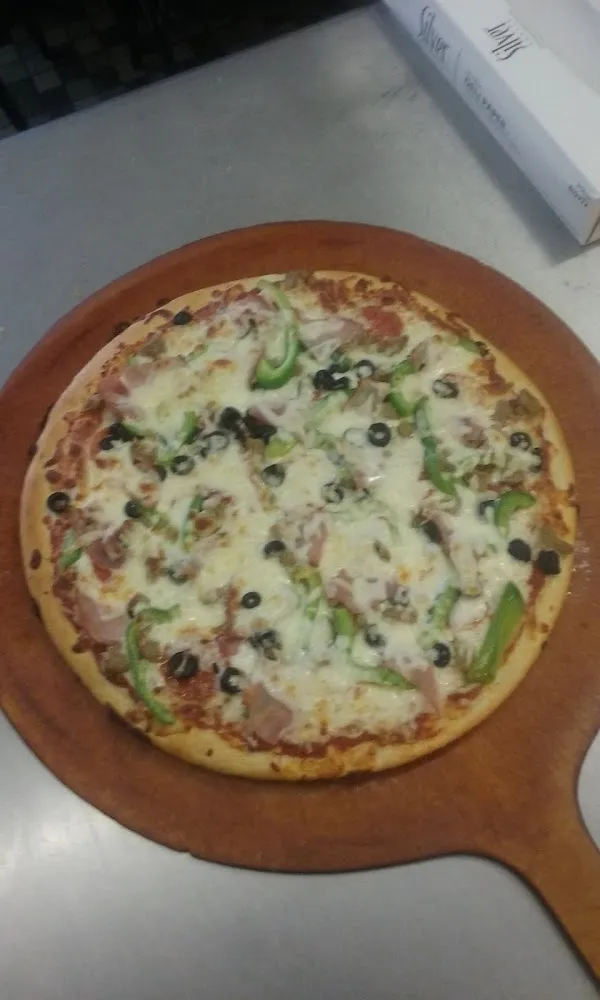 Canadian Bacon Pepperoni Olives