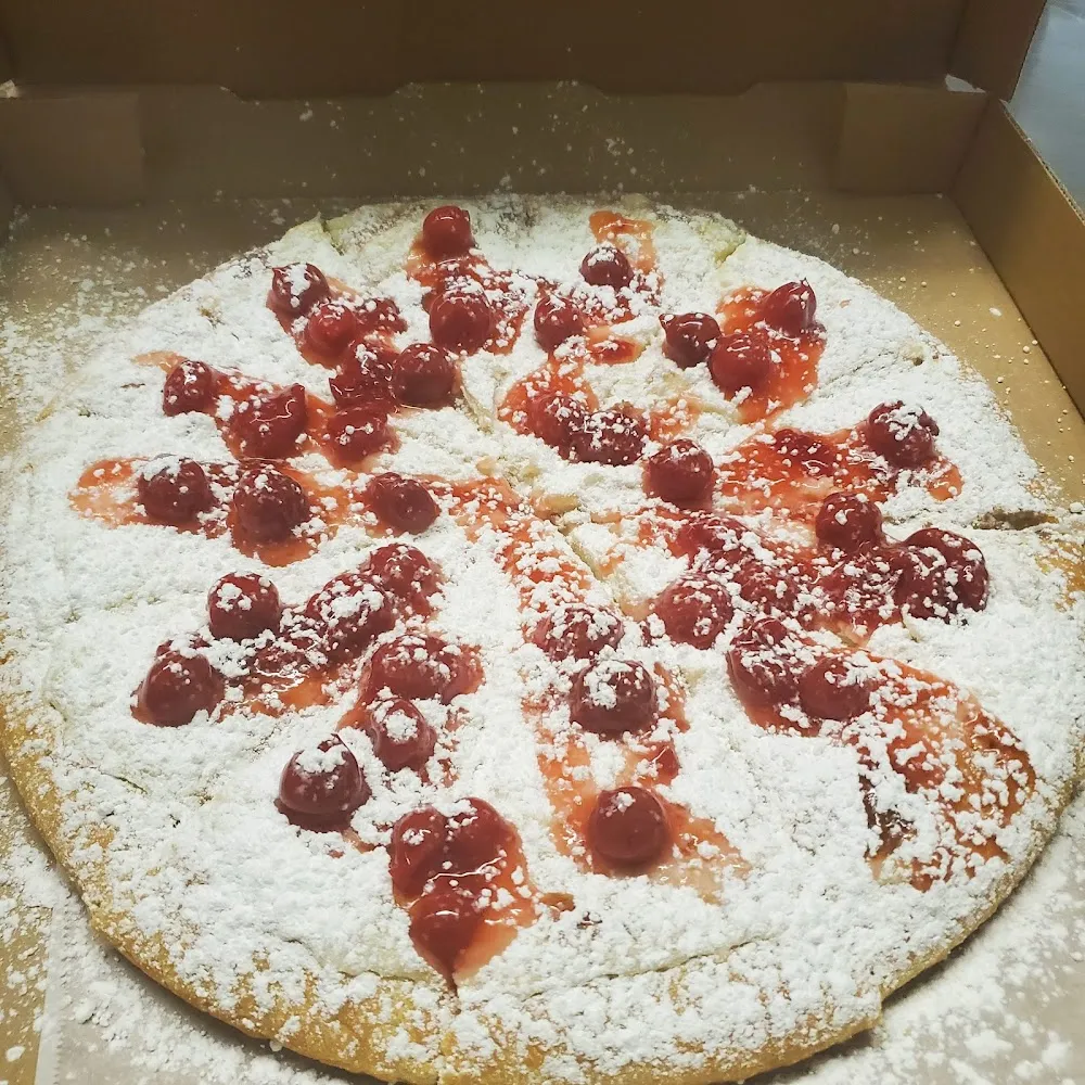 Cherry Pie Dessert Pizza