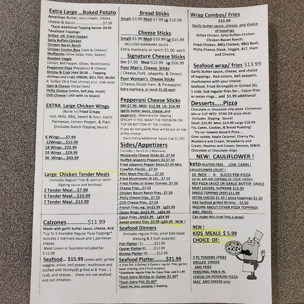 Home Run Pizza Menu image 4